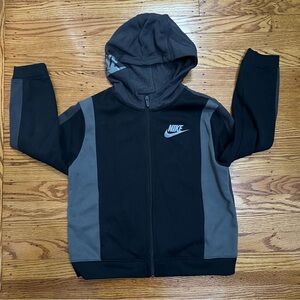 Size: S+ // Nike Black and Gray Hoodie